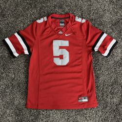 NIKE MENS OHIO STATE OSU BUCKEYES 2012 PRO COMBAT RIVALRY ALTERNATE THROWBACK FOOTBALL JERSEY MEDIUM