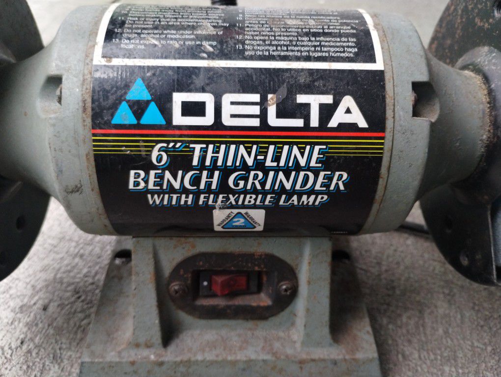 Vintage Delta Bench Grinder 