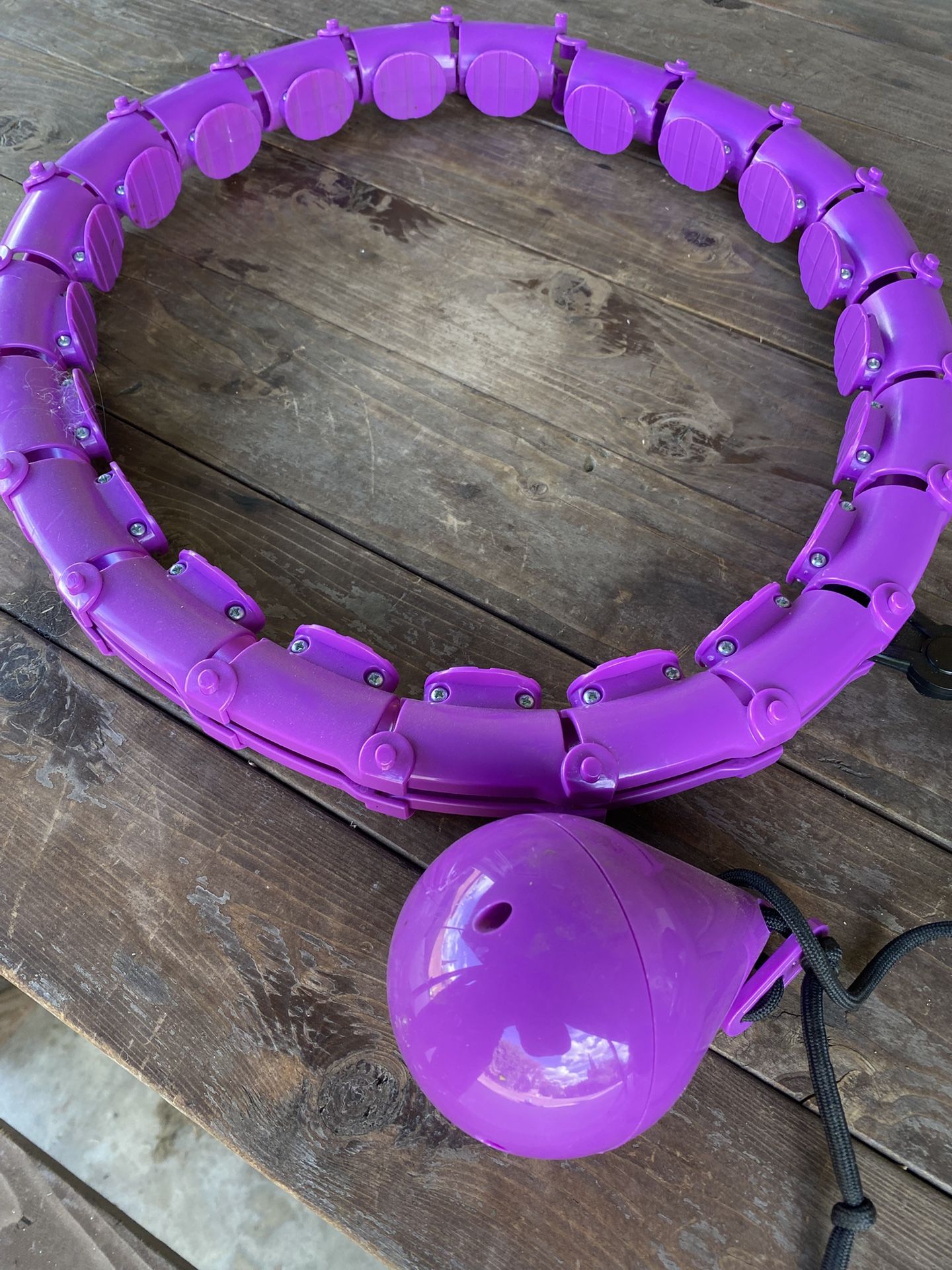 Weighted Hula hoop 