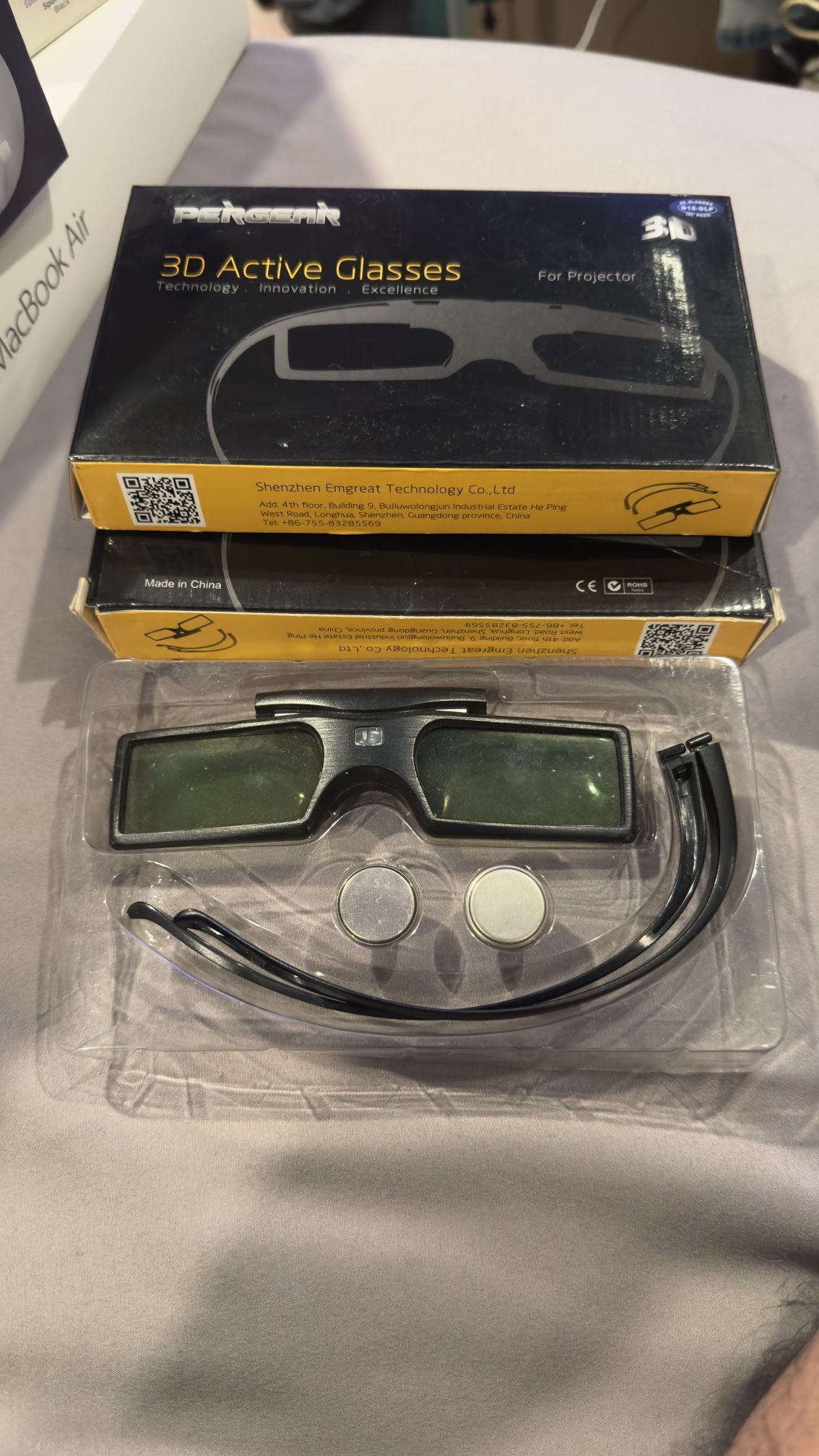 Pergear 3d Active Glasses Set 