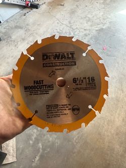 Dewalt 6 1/2 wood blade