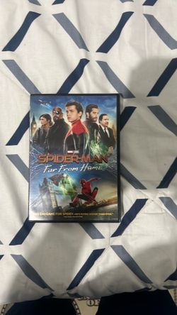 Spider-Man far from home movie DVD