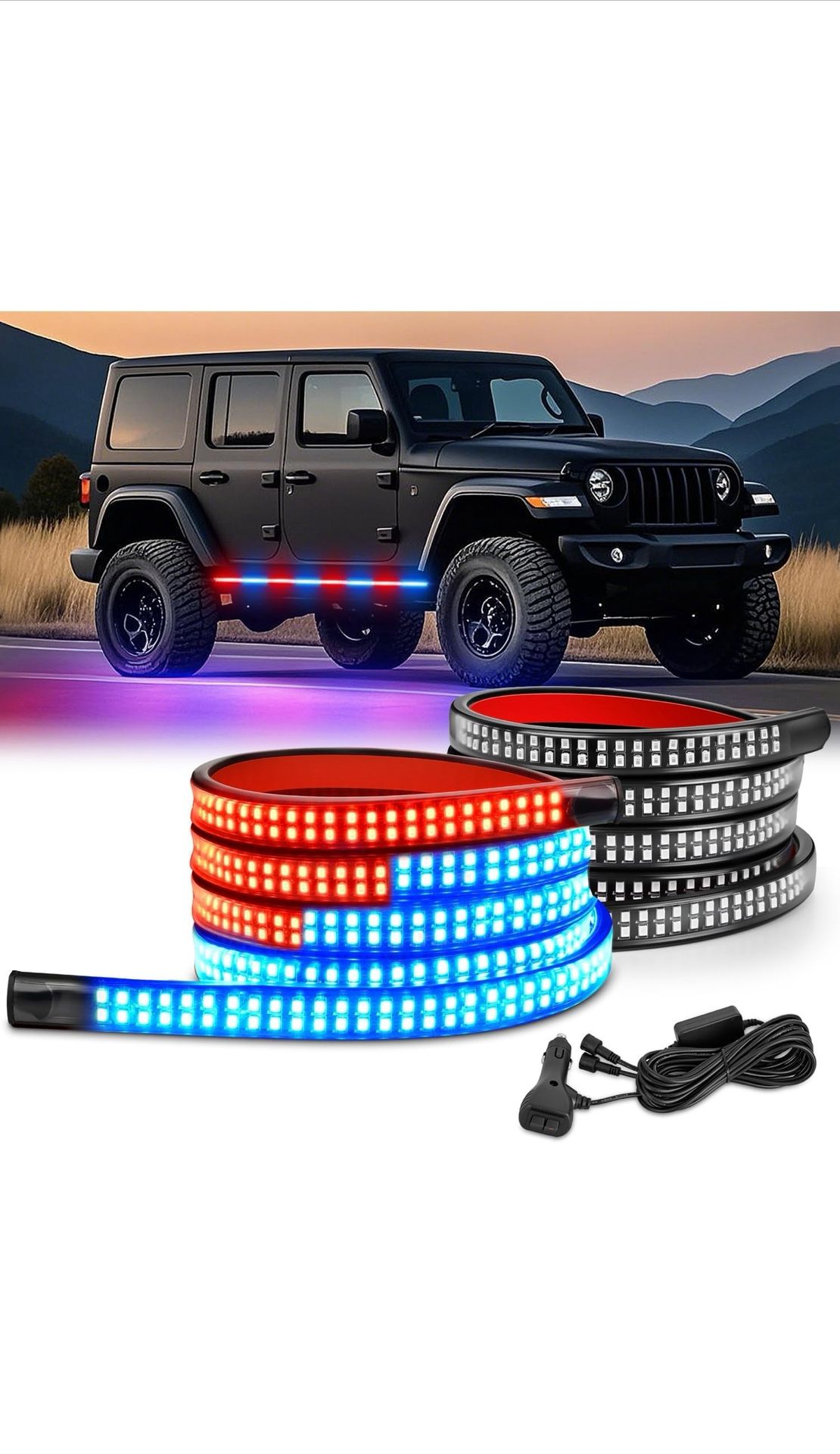70” Emergency Strobe Lights Strip *Brand New*