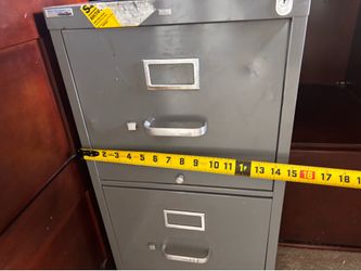 File cabinet grey