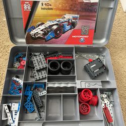 Erector By Meccano Championship Race Car Set And A Hexbug Catapult Launcher