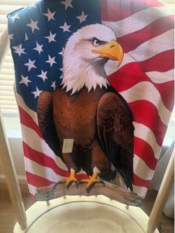 Bald  eagle golf towel