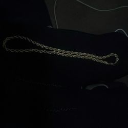 14k plated gold rope chain