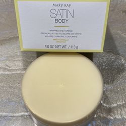 Mary Kay Satin Body Whipped Shea Crème Full Size 