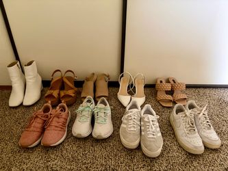 Women's Shoe Bundle – 8 Pairs Mixed Styles