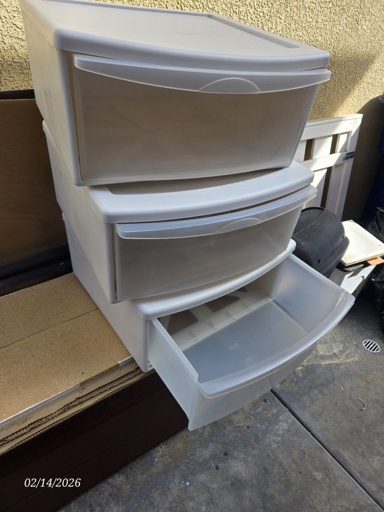 Plastic Storage Bins