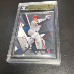 2018 Finest Shohei Ohtani Rookie BGS 9.5++ w/Two 10 Subgrades