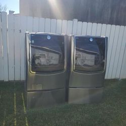LG washer Dryer Gas $795, Pedestals One Pedestal Is A Mini Washer