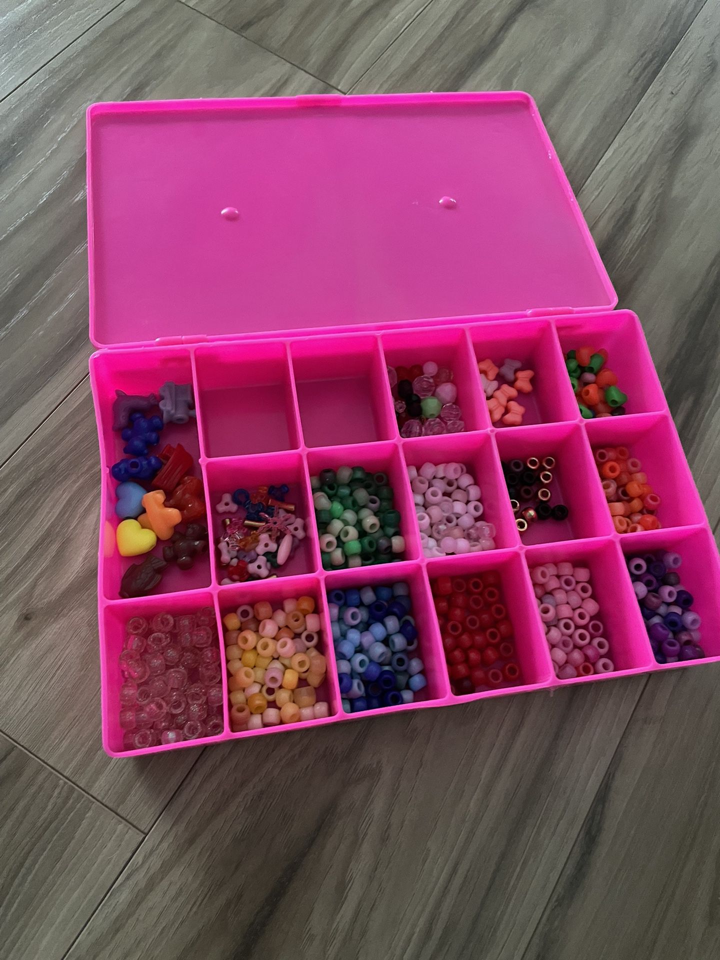 Beads And Box Container