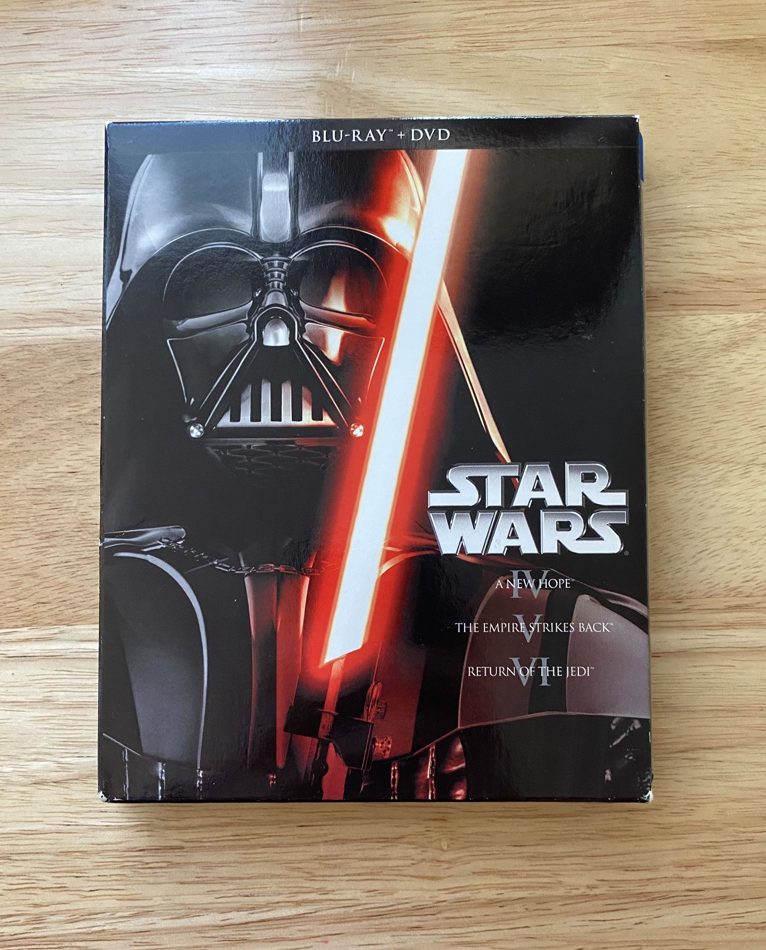 Star Wars Original Trilogy Blue Ray And DVD Box Set