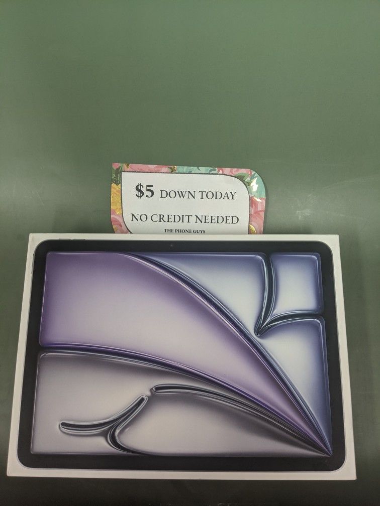 Apple IPad Air M3 Brand New Wifi 256gb - 5 Dollars Down No Credit Needed!