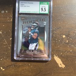 Jalen Hurts Panini Chronicles Legacy CSG 9.5