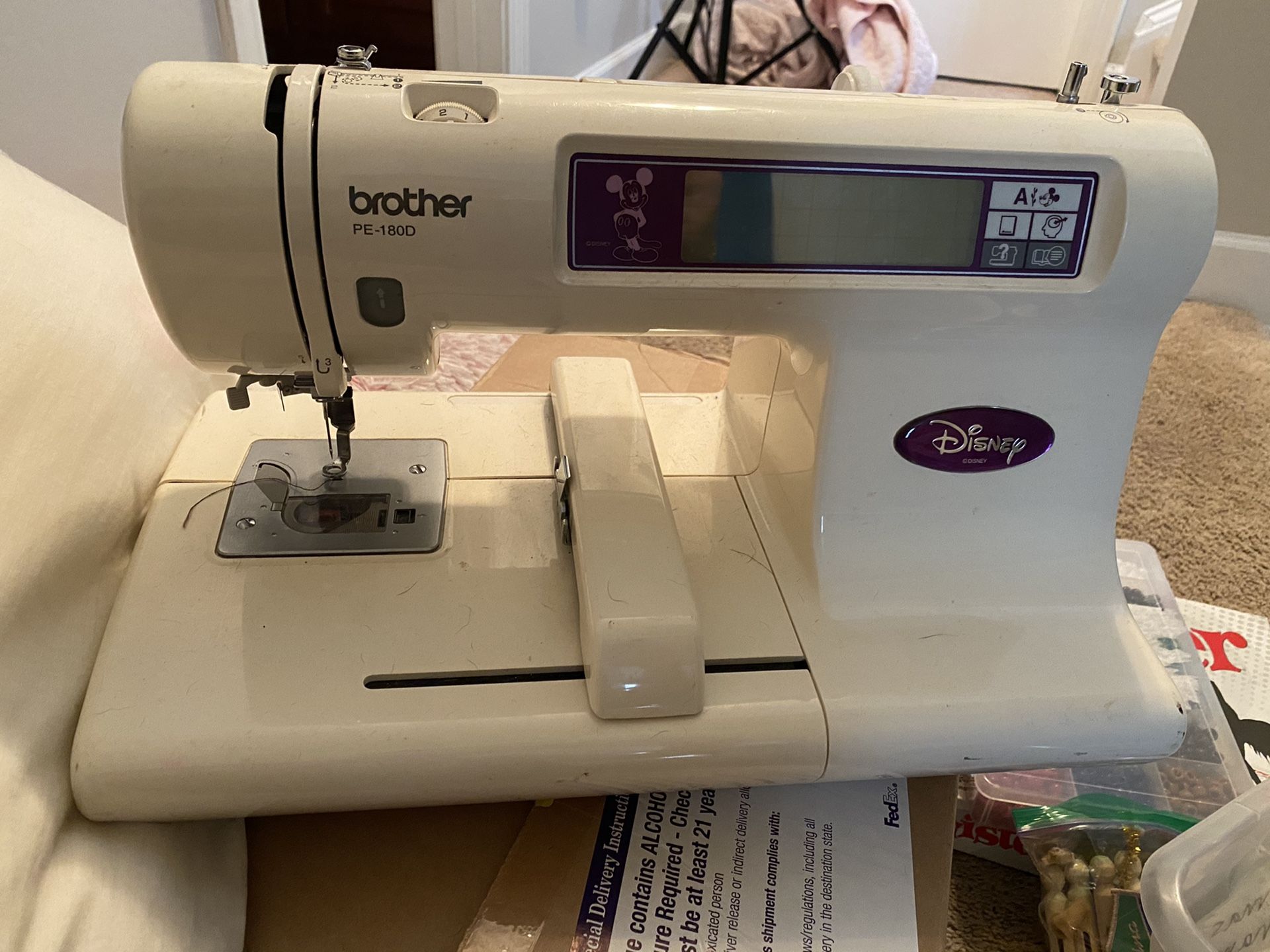 Brother Disney Embroidering Machine