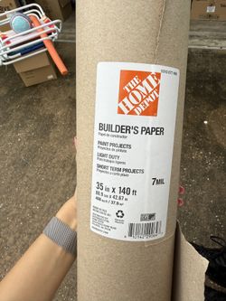 Builders Paper 35 in X 140 ft