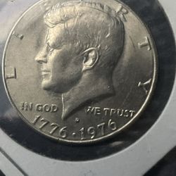 1(contact info removed) Bicentennial Kennedy Half Dollar D mint Mark Multiple Errors