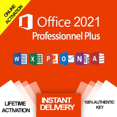 Office 2021 PRO PLUS Genuine KEY Lifetime Word Excel Outlook - PC Windows 11  Apple M1 iMac Macbook Pro Dell HP Lenovo Desktops Laptops Computers