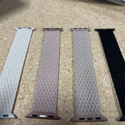4Pack Braided Solo Loop Compatible with Apple Watch Band 