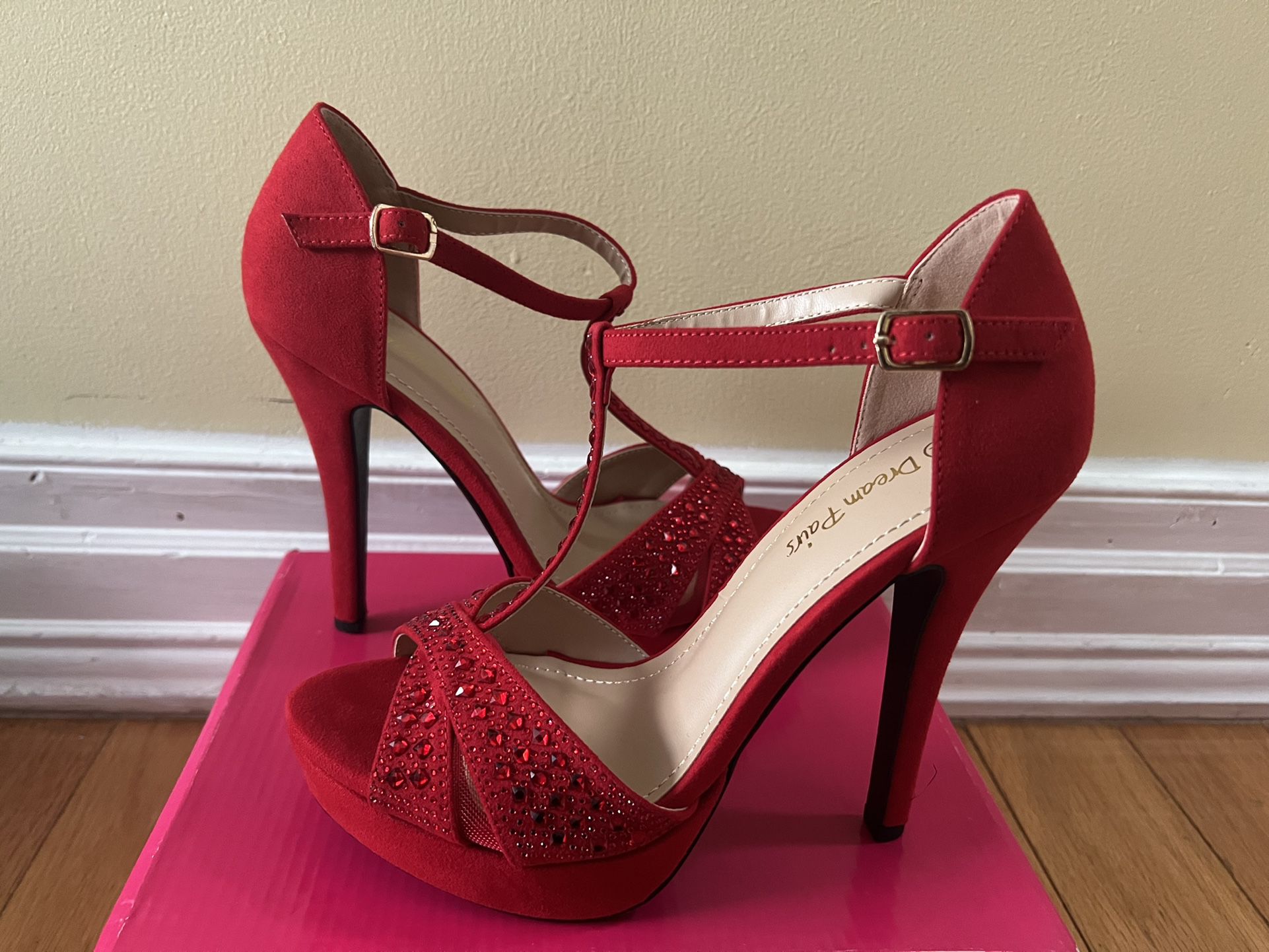 Red Stiletto Heels 