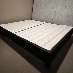Upholstered, Queen Size Bed Frame