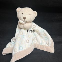 carter's baby soothing towel cuddle plush