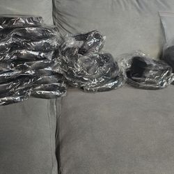 120 blank black headbands arts and crafts new