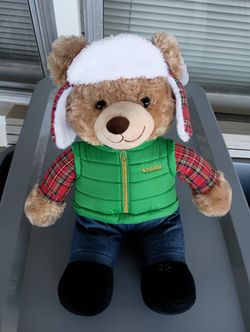 Belkie Bear 2019 Christmas Holiday Plush Vest Plaid Teddy Belk Department Store