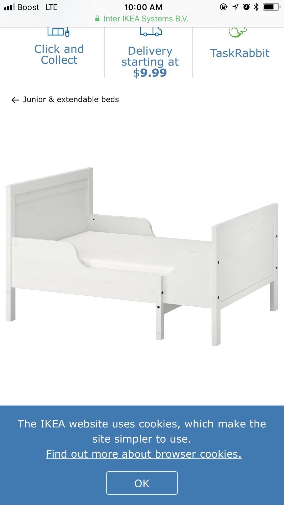 IKEA toddler bed!!!