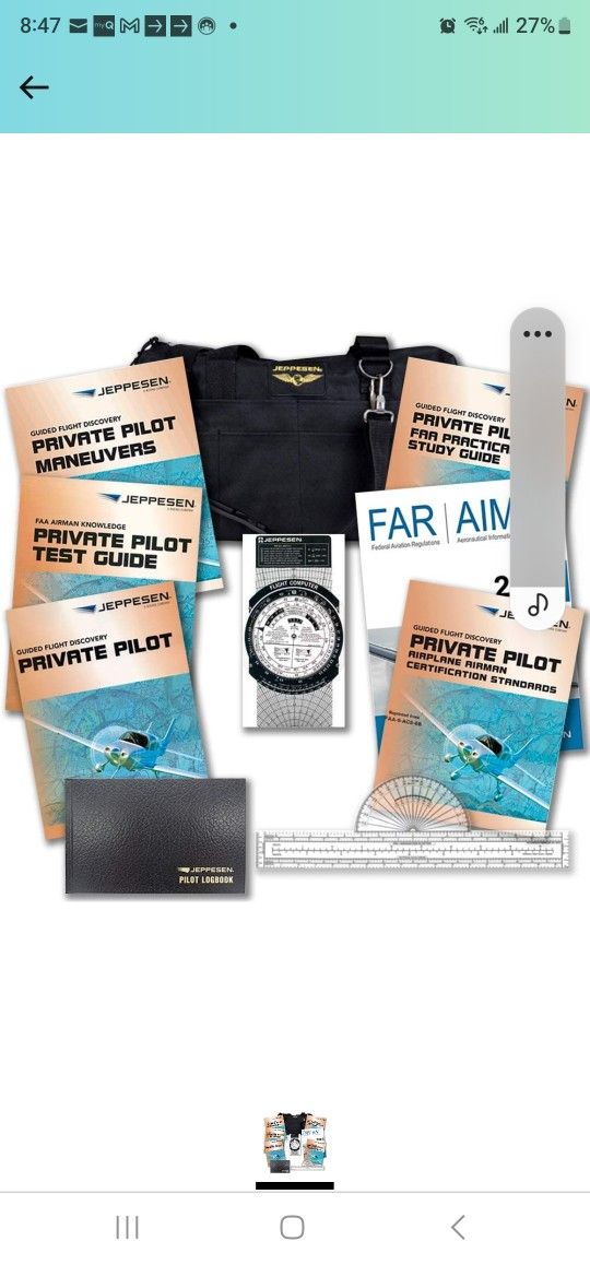 Jeppesen Private Pilot Kit Part 61