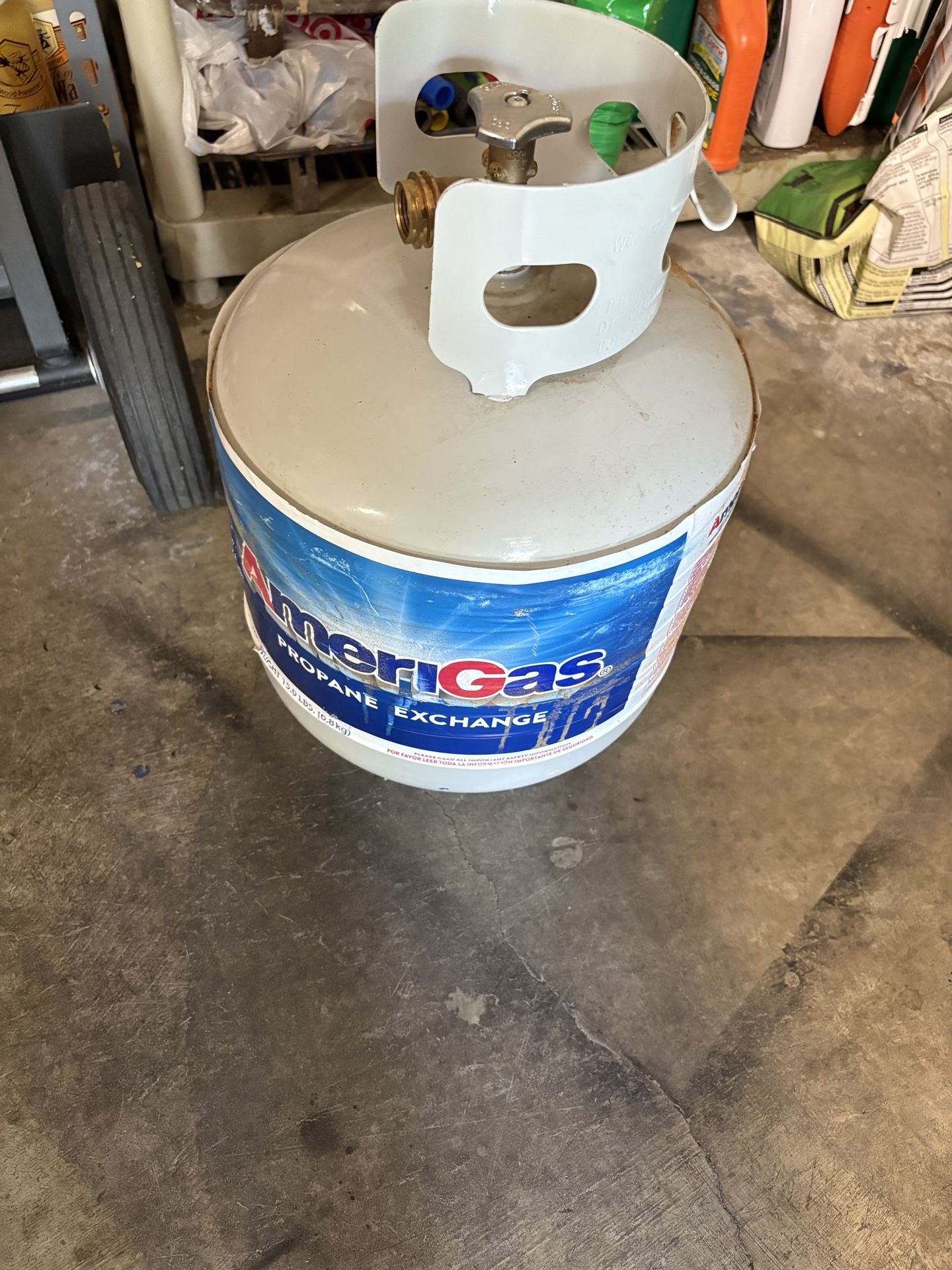 Empty Propane Tank