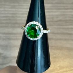 Green Gem Ring 