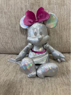 Minnie Mouse Holographic 100th Anniversary plush