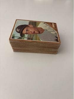 1962 Topps baseball cards 66 different cards