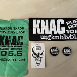 Vintage KNAC 105.5 