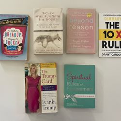 Self-Help & Personal Growth Books Bundle – 6 Books for $20