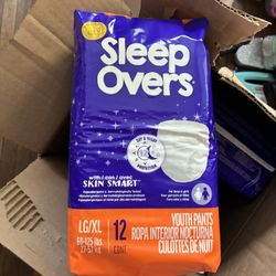 12 Packs Diapers, Pull-Ups 