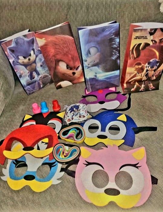 Pcs Sonic Birthday Party Supplies