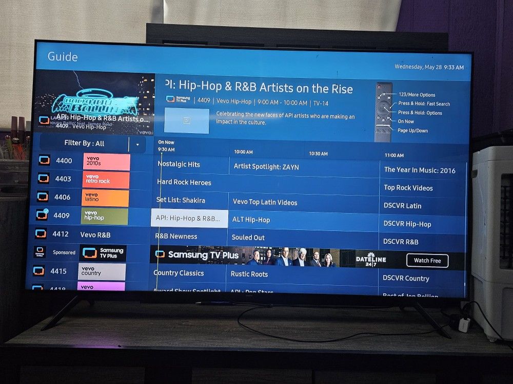 65 Inch Samsung Smart TV