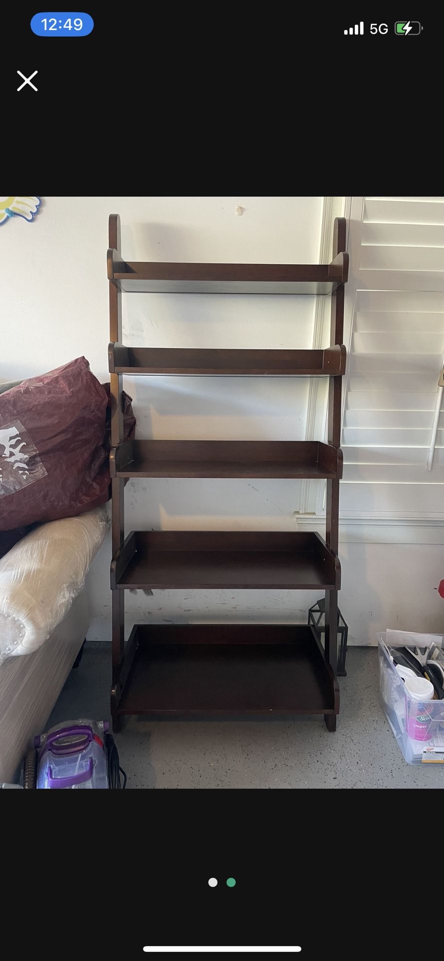  6 Pottery Barn Studio Ladder Bookshelves 