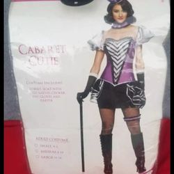 Holloween Women  Costume Cabaret Cutie