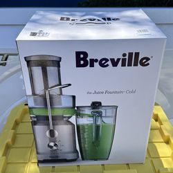 Breville Juice Fountain Cold BJE430SIL, Silver - $200
