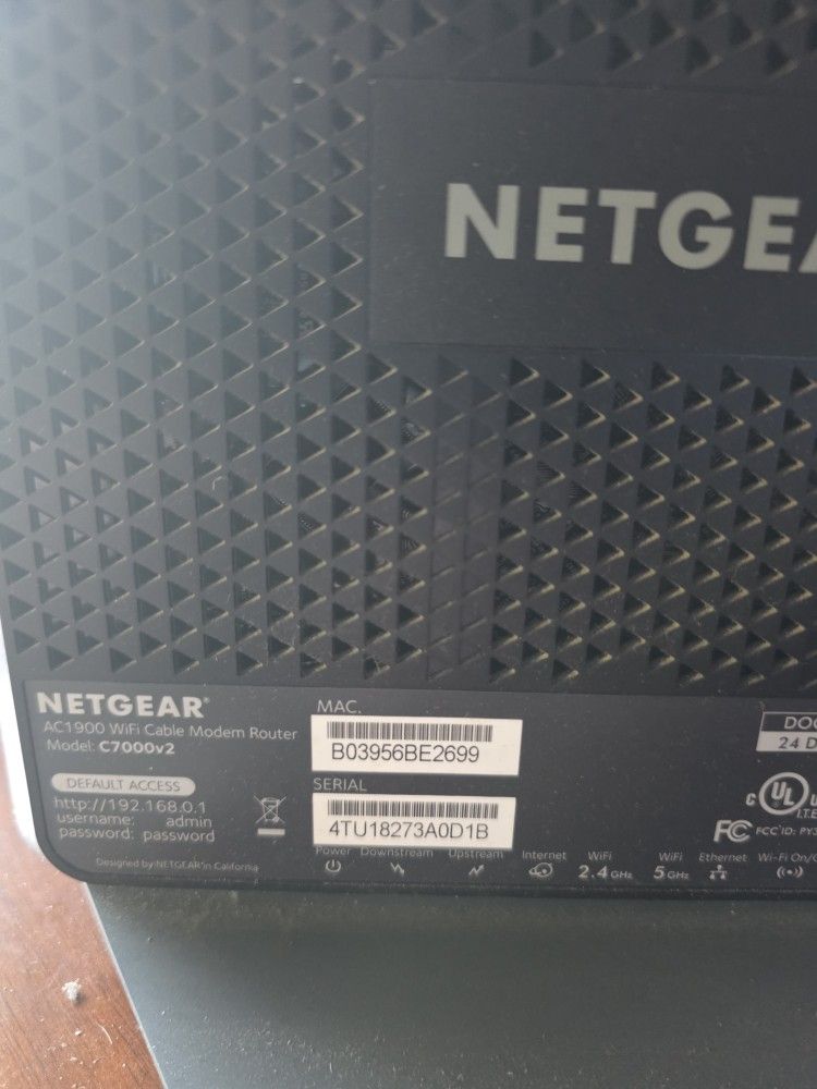 Netgear Nighthawk CV0007 V2