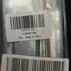 Clear Luggage Tags (used For Cruise)