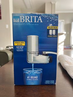 Brand New Brita Faucet Filter System (Value Pack) - $18