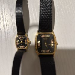 Men & Womens Black Hills Gold Vintage Watches