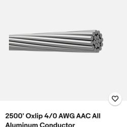 Aac 4/0 Oxlip Wire 2500 Ft