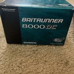 Shimano Baitrunner 8000OC Spinning Fishing Reel - New/Open Box